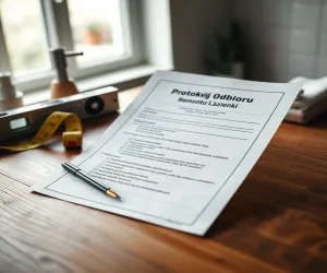 Protokół Odbioru Remontu Łazienki